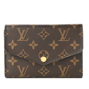 LOUIS VUITTON Monogram Compact Sarah Wallet